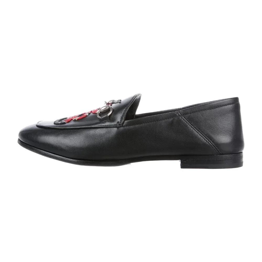 Gucci 2017 Brixton Kingsnake Loafers Size: 8 | IT 38 - Picture 3 of 9